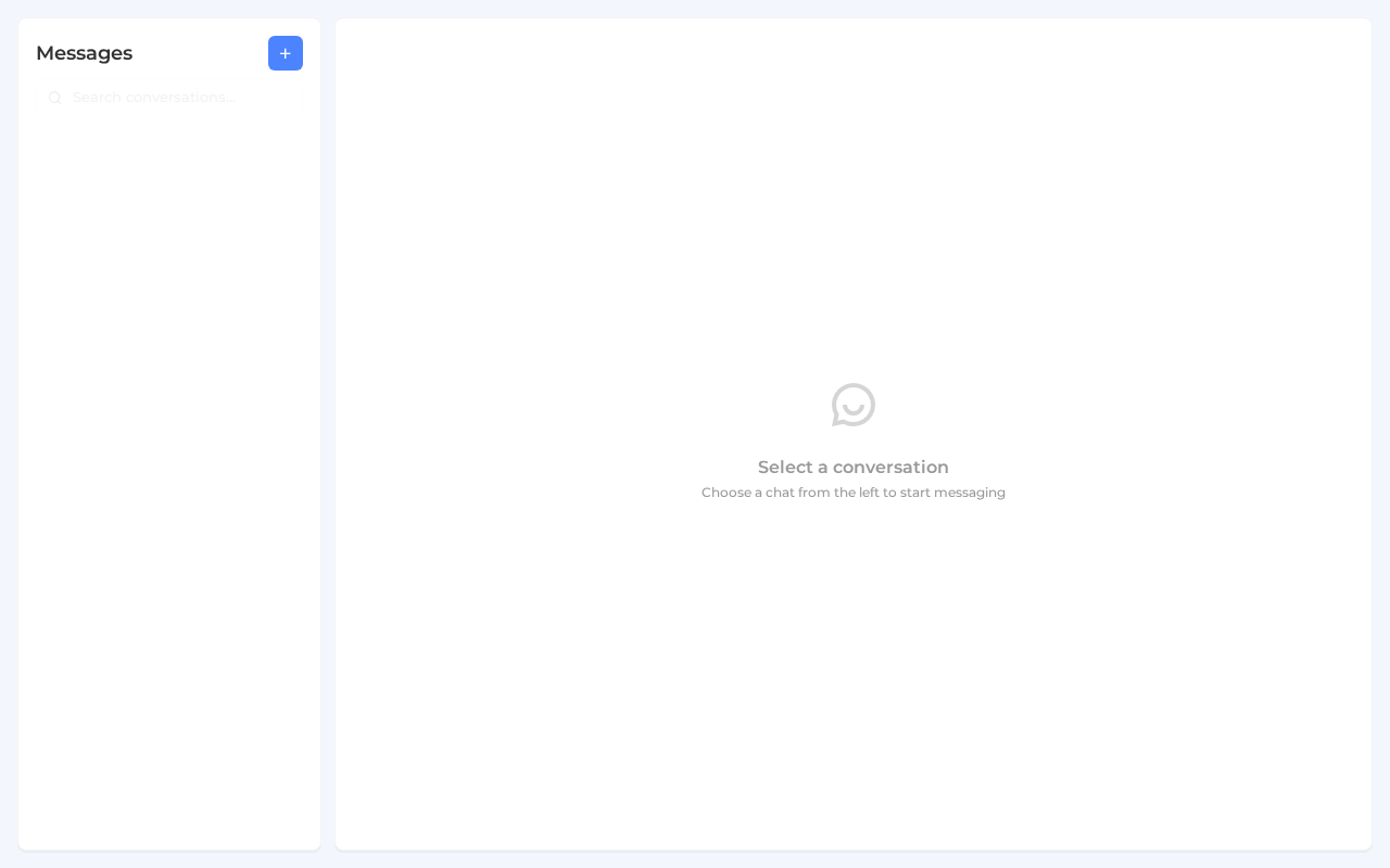 Animated walkthrough of PawnCRM chat messaging showing conversations, AI assist, and sidebar features