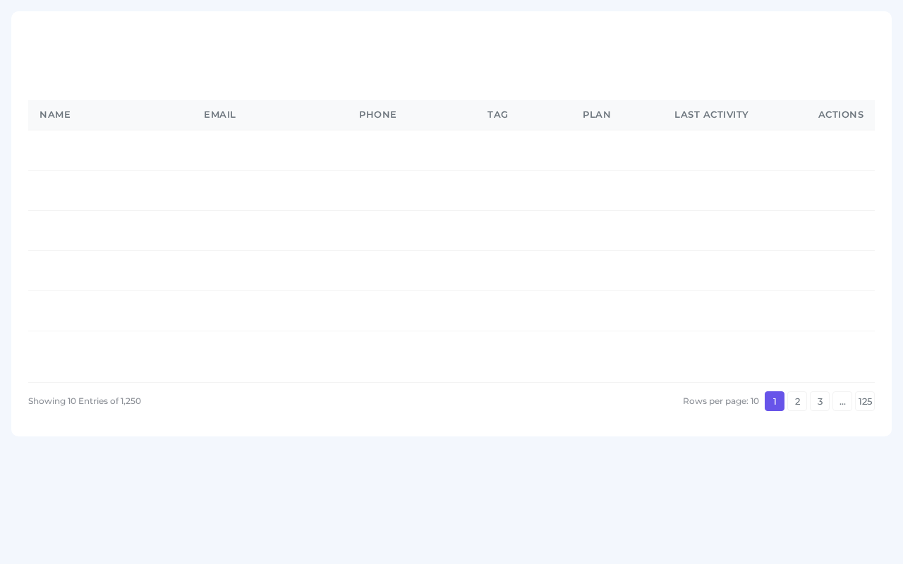 PawnCRM contact management and client profiles demo