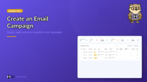 PawnCRM email campaign builder screenshot
