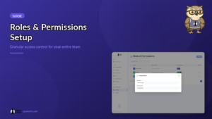 PawnCRM roles and permissions management screenshot
