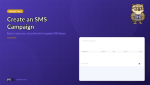 PawnCRM SMS campaign dashboard screenshot
